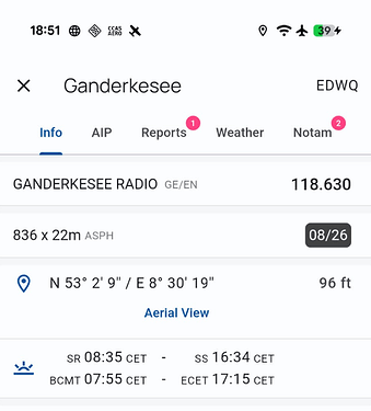 Airport Information Sheet