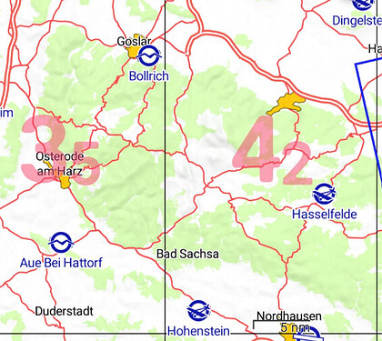 Maximum Elevation Figures (MEF) in VFRnav Flight Navigation