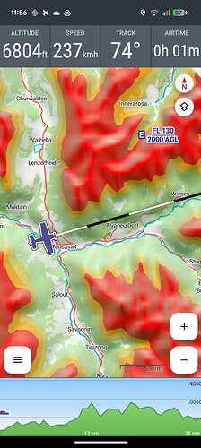 VFRnav Terrain Awareness